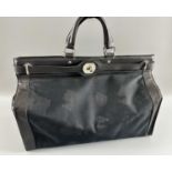 Vintage Reisetasche (oder Handtasche oder Arzttasche), nicht identifizierter Hersteller