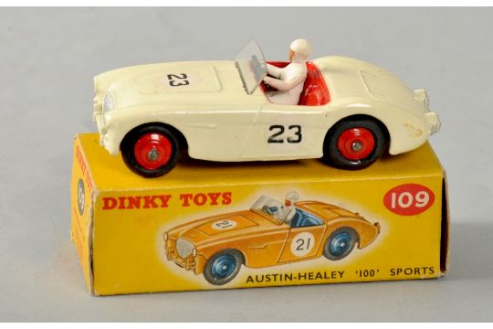 dinky toys austin healey 109