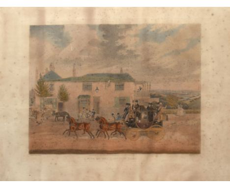 After W P Hodges, engraved by H Alken &amp; R G Reeve, "The death of the roebuck", hand coloured engraving, published circa 1