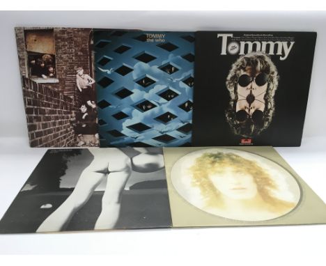 A first UK pressing of The Creation '66-67', three Who LPs, one by Roger Daltrey, and six rock LPs by Jimi Hendrix, Cream and
