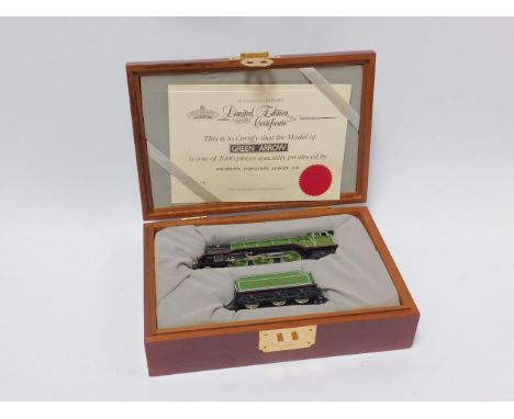 A Bachmann model of The Green Arrow, limited edition, LNER 2-6-2, 4771, boxed with certificate.