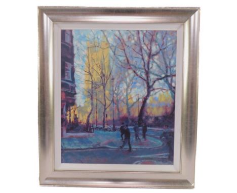 Rolf Harris (Australian, b.1930). Autumn Sunlight Westminster, giclee print on canvas, limited edition 101/175, signed, 64.5c