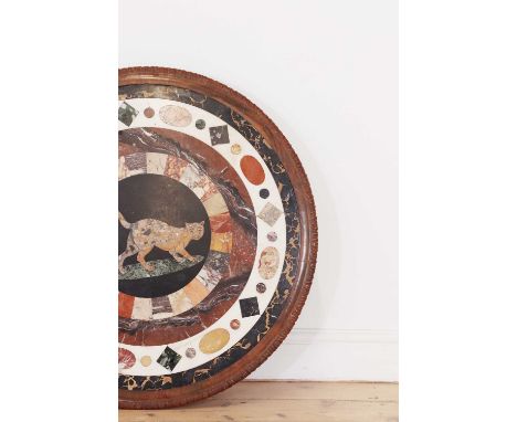 An olivewood centre table in the manner of J Darmanin &amp; Sons,second half of the 19th century, Maltese, the circular speci