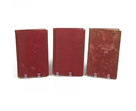 J.R.R.Tolkien Lord of the Rings Trilogy - First Editions comprising Fellowship of the Ring, 1st Edition, Fifth Impression Feb