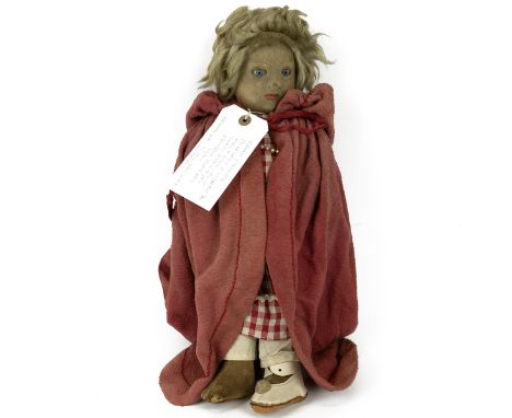 A Chad Valley 17.5 inch 'Princess Elizabeth' doll, original clothes lacking. H 43cm.