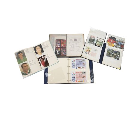 Sporting autographs and World Cup first day cover stamps to include Wayne Rooney (Manchester United), Steven Gerrard (Liverpo