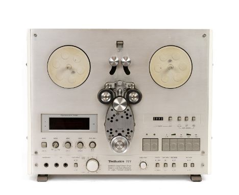 Audio Interest. Vintage Technics RS-777 reel to reel tape player. Isolated loop, direct drive, quartz lock, auto reverse, IC 