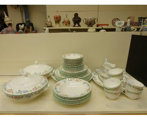 A collection of Royal Worcester English Garden tea and dinner ware