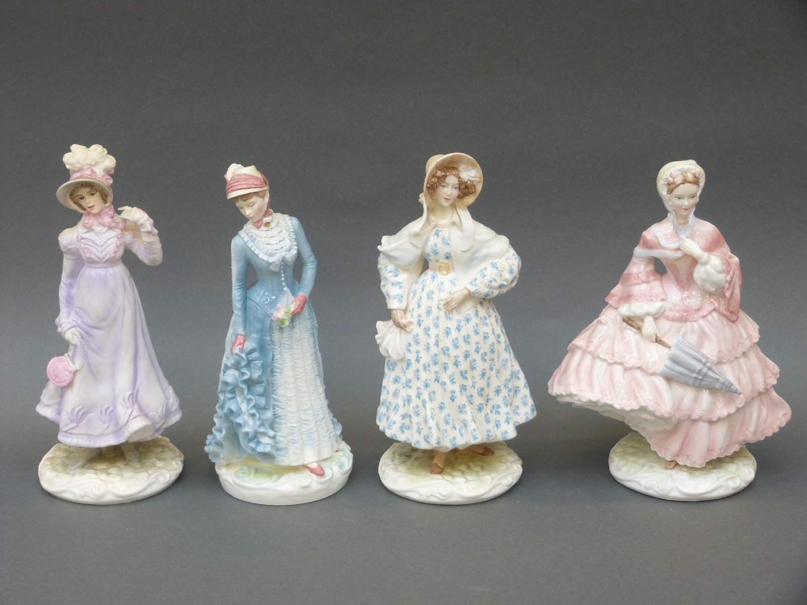 Four Royal Worcester figurines from The Victoria and Albert Museum ...