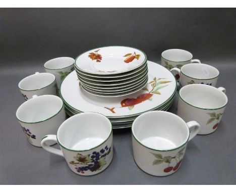 Royal Worcester Evesham Vale tea and dinner ware