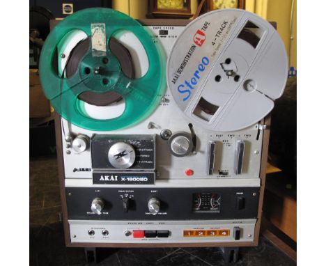 Akai x-1800SD reel to reel tape recorder.