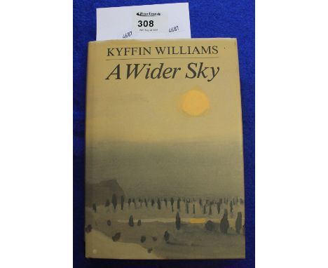 'Kyffin Williams: A Wider Sky', first edition, signed.