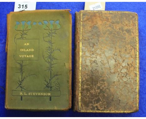 An Inland Voyage by R. L Stevenson together with the Pleasures of Hope with other poems by Thomas Campbell 6th edition 1802. 