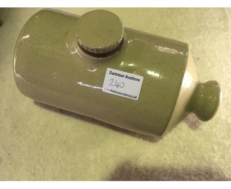 Ceramic bed warmer, good condition. Also useful as a door stop. 