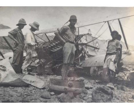Royal Air Force - A photograph album, circa 1924/26, compiled when the RAF was based in Aden. Comprising twenty-four photogra