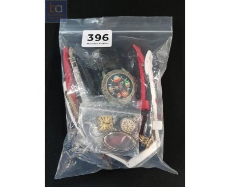2 VINTAGE SWATCH WATCHES, WATCH PARTS AND OTHER WATCHES 
