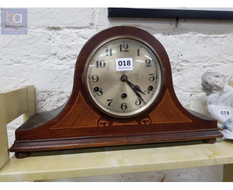 INLAID MANTLE CLOCK 