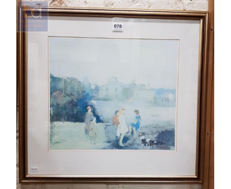 TOM CARR PRINT - CHILDREN ON THE FRONT 