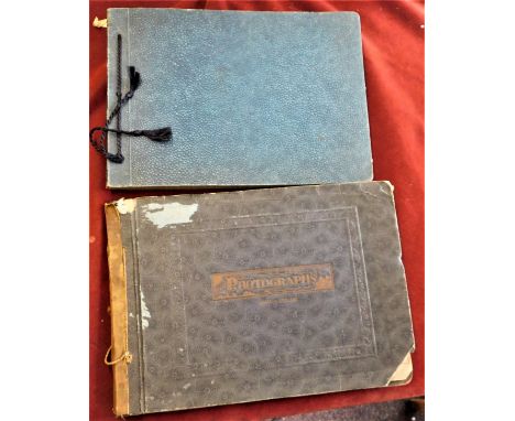 Photo albums, a vintage family photo album, black and white photos from 1919 to 1930s including the marriage of Mr Victor Rya