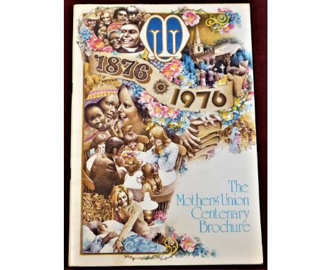 Booklet - The Mother's Union Centenary Brochure 1876 to 1976 Founder Mary Summer - interesting item with members card dated 1