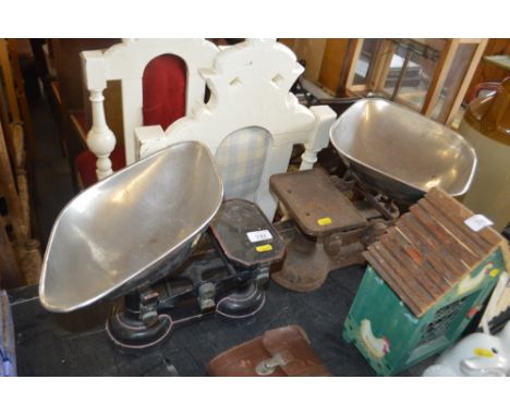 Two sets of scales 