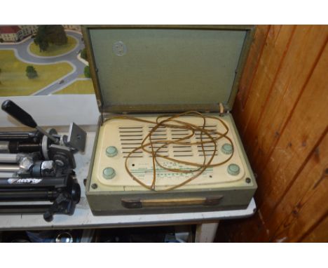 A Vidor radio (sold as collector's item)