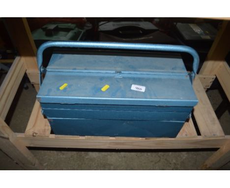 A cantilever toolbox together with contents  