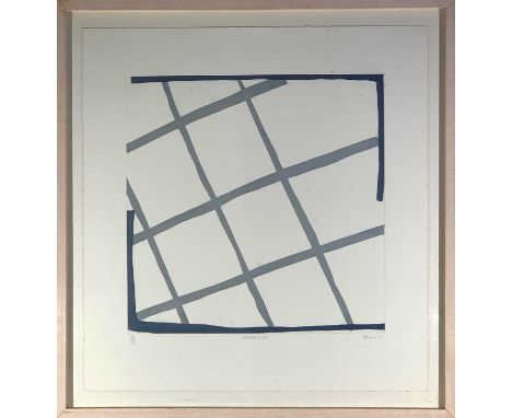 Sandra BLOW (1925-2006)Screen KissEtching aquatintSigned, dated 03, inscribed and numbered 28/75Paper size 77 x 73cmCondition