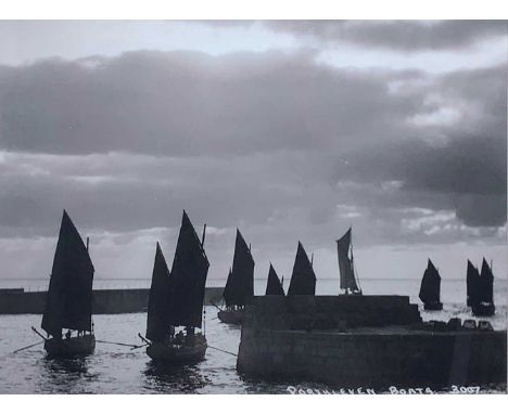 Fishing Boats Leaving Porthleven c.1895Photographic printInscribed as titled and further inscribed Maritime Collection No. 1 