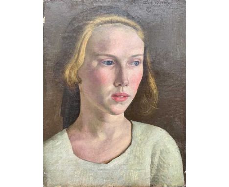 Dod PROCTER (1891-1972) 'Lydia'oil on canvasSigned top right36 x 28cmProvenance:From the estate of Joan Manning Sanders.It wa