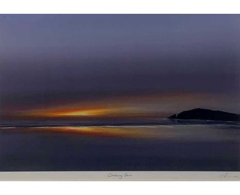 Andy PEARCE (20th/21st Century)Sinking SunColour printSigned and inscribed as titled in pencil 26.5 x 38Condition report: UK 