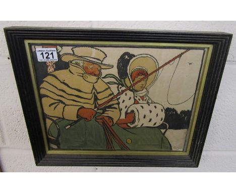 Cecil Aldin 'Coaching' print