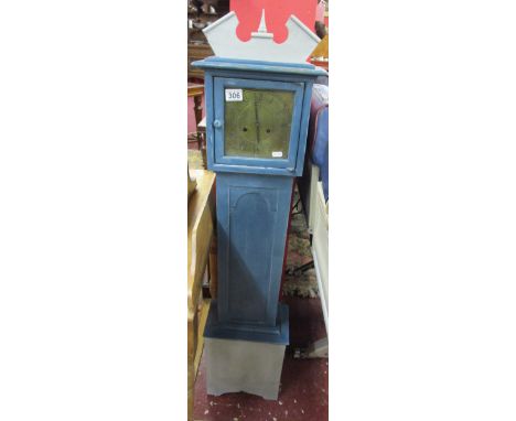 Painted grandmother clock