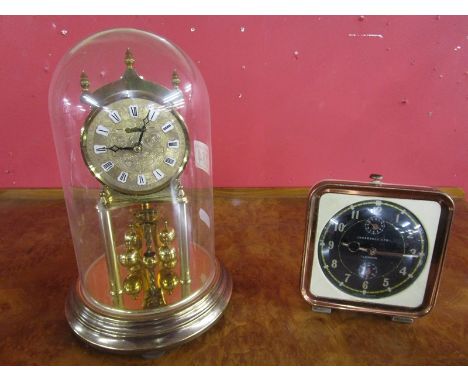 Dome clock &amp; Ingersoll alarm clock