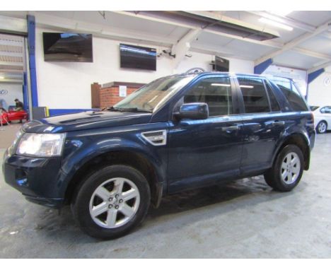 Make &amp; Model: Land Rover Freelander GS SD4Date of Reg: YR12 KLZColour: Bluecc: 2179MoT: 24-09-2022Fuel Type: DIESELMileag