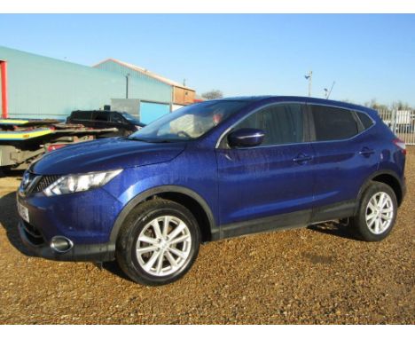 Make &amp; Model: Nissan Qashqai Acenta PremiumDate of Reg: BJ14 YELColour: Bluecc: 1198MoT: 05-04-2022Fuel Type: PETROLMilea