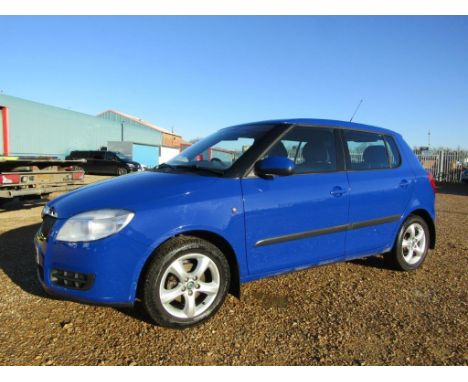 Make &amp; Model: Skoda Fabia 2 HTP 70Date of Reg: AK59 RYOColour: Bluecc: 1198MoT: 22-09-2022Fuel Type: PETROLMileage: 23kTr