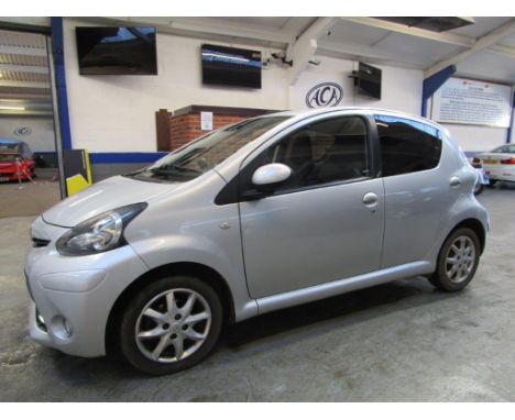 Make &amp; Model: Toyota Aygo Mode AC VVT-iDate of Reg: SP63 FLCColour: Silvercc: 998MoT: 05-09-2022Fuel Type: PETROLMileage: