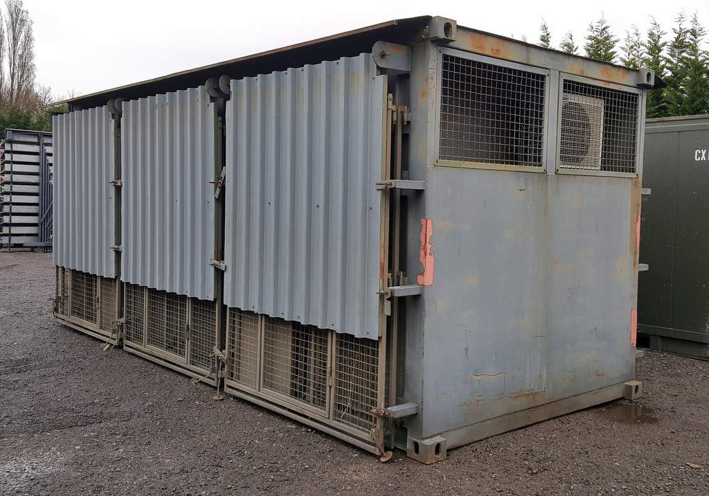 20ft Containerised Dog Kennels