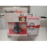 LOT - SPYDER 4 ELITE MOUSE W/ MERCURY MW150US USB