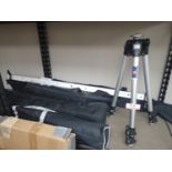LOT - MANFROTTO TRIPODS (3), PORT BASE