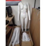 LOT - MATT WHITE ASSTD MANNEQUINS (8 UNITS)