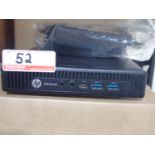 HP ELITEDESK 800G2 SFF PC C/W INTEL CORE I7 6TH GEN CPU, 16GB RAM, 512GB HDD, & AC ADAPTER (W10 PRO)