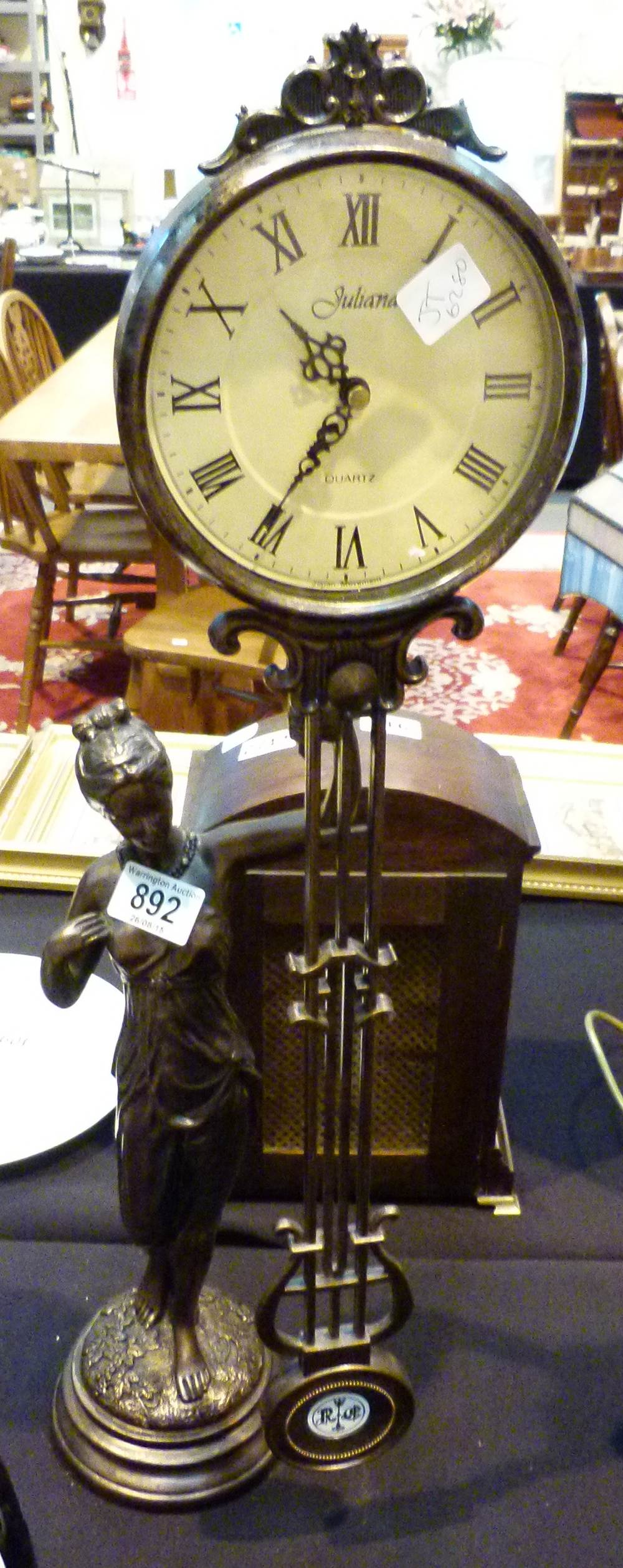 Juliana swinging clock