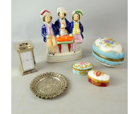 Group of mixed ceramics to include pieces by Minton, Royal Worcester, Royal Doulton, Royal Copenhagen, Limoges, a large group