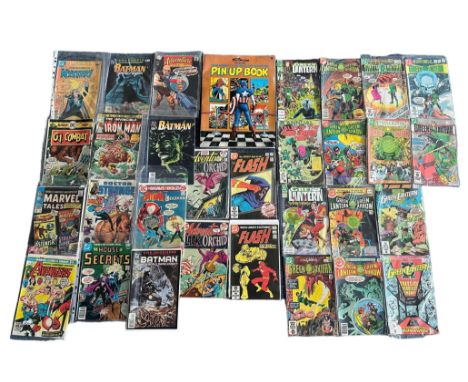 Selection of DC &amp; Marvel Comics to include Iron Man No 191, Sgt Rock No 367, Mystery In Space No 113, Night Force No 113,