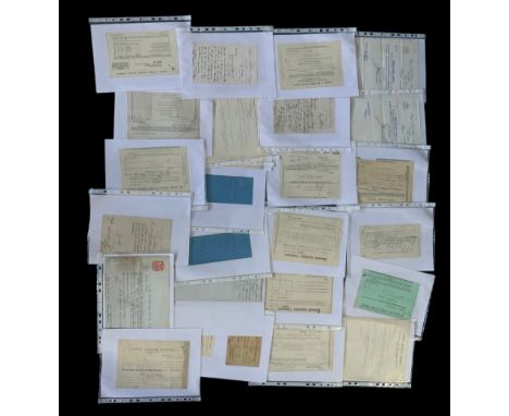 Large accumulation of railway ephemera, 19th Century onwards, including maps, accident reports, share certificates, debenture