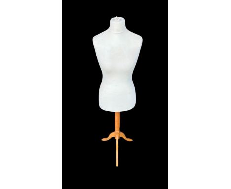 At Auction: AN EARLY 20TH CENTURY DRESSMAKERS MANNEQUIN on an