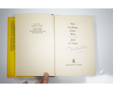 ° ° Le Carré, John - The Looking-Glass War.  First Edition (signed by the author on title). publisher's cloth and d/wrapper. 