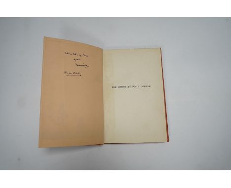 ° ° Milne, A.A. - The House at Pooh Corner. With Decorations by Ernest H. Shepard. First Edition. frontis &amp; num. text ill